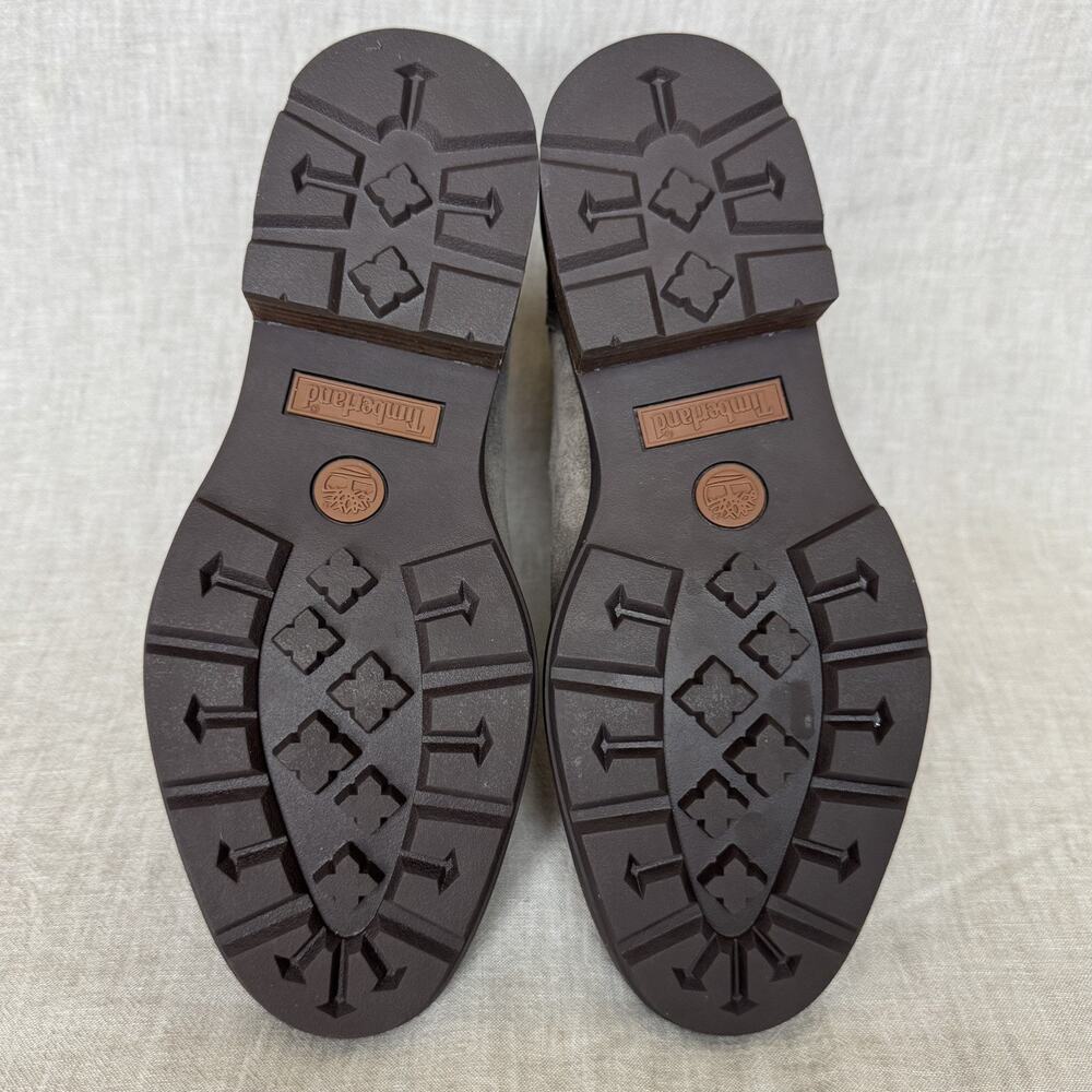 [WOMEN 7] Timberland Brimfield Mid Chelsea WATERPROOF Brown Suede Chunky Sole - Picture 12 of 12
